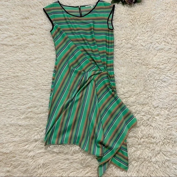 Rachel Rachel Roy Striped Handkerchief Hem Dress - Picture 15 of 15